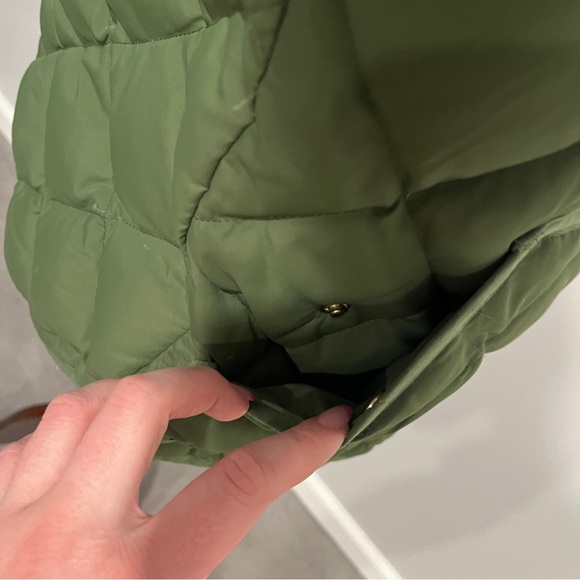 JCrew‎ Green Quilted Sleeveless Vest for Women XS - Picture 2 of 5